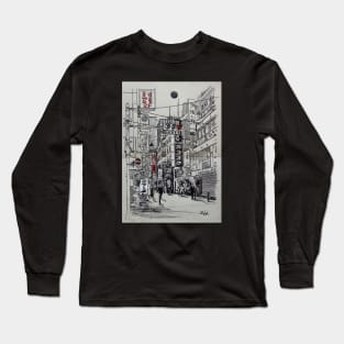 Tokyo street moment Long Sleeve T-Shirt